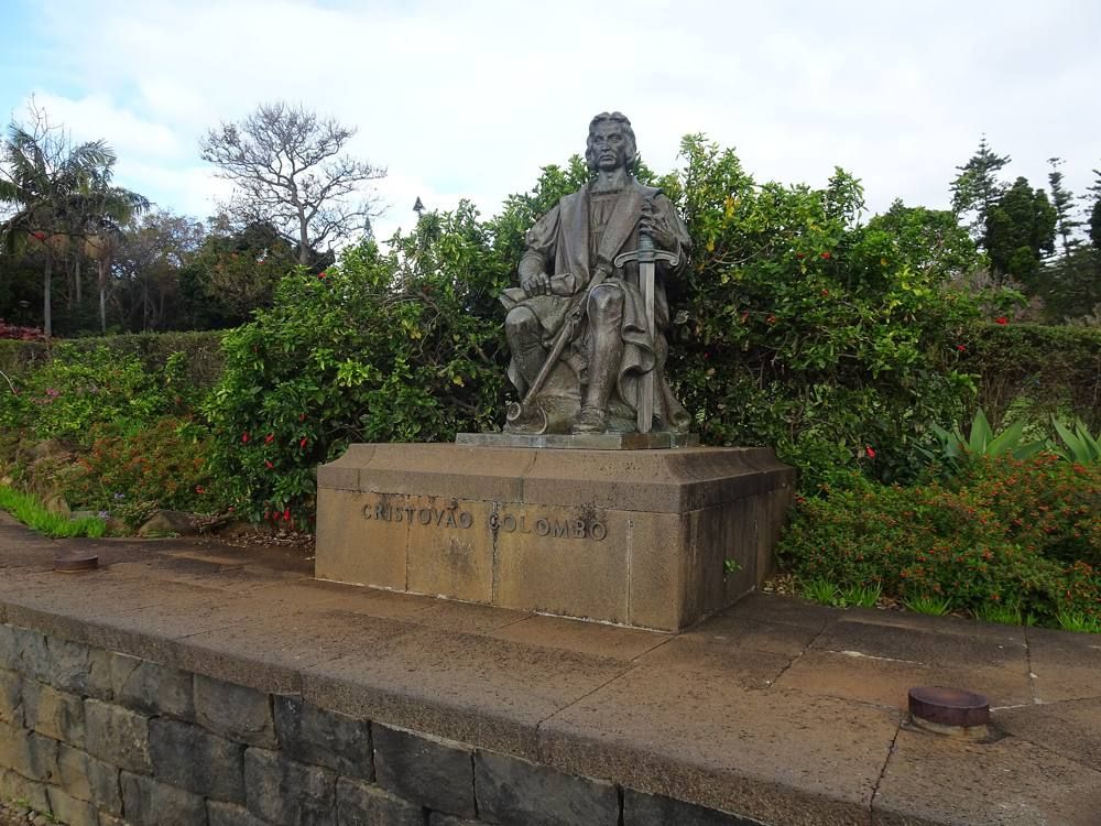 Estátua de Cristóvão Colombo, Funchal