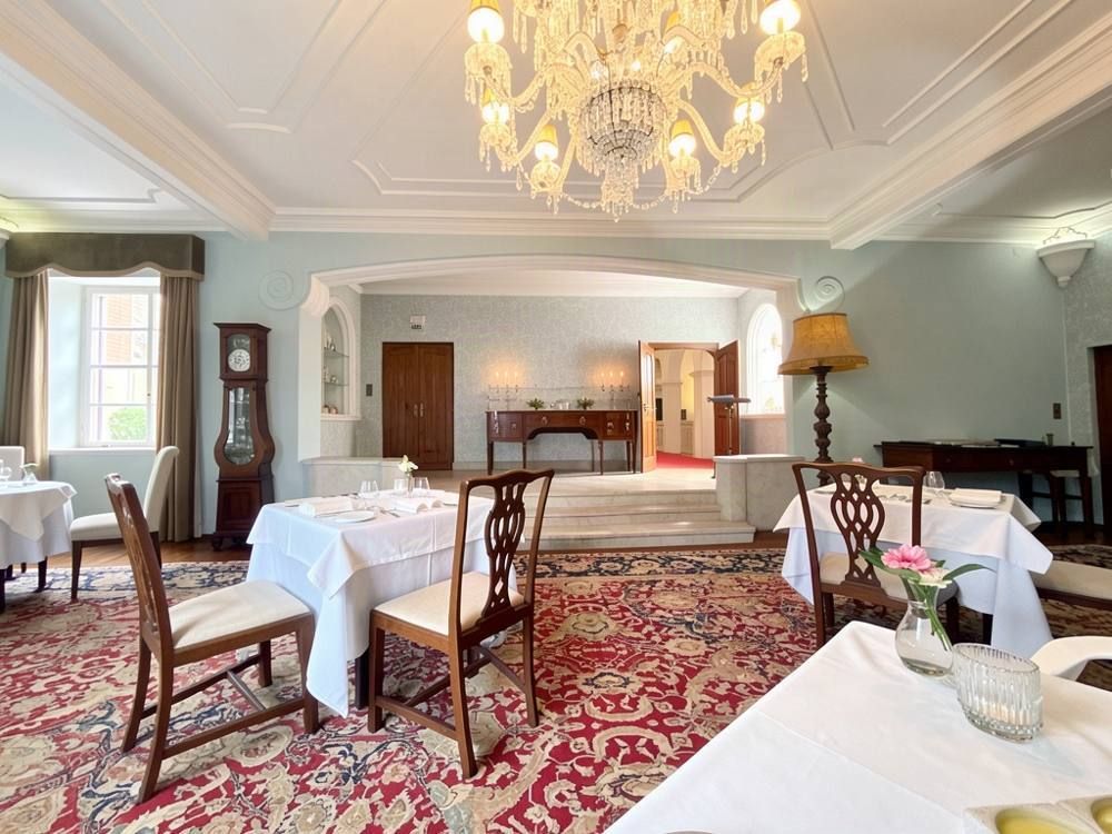 The Dining Room restaurant at Quinta da Casa Branca, Funchal
