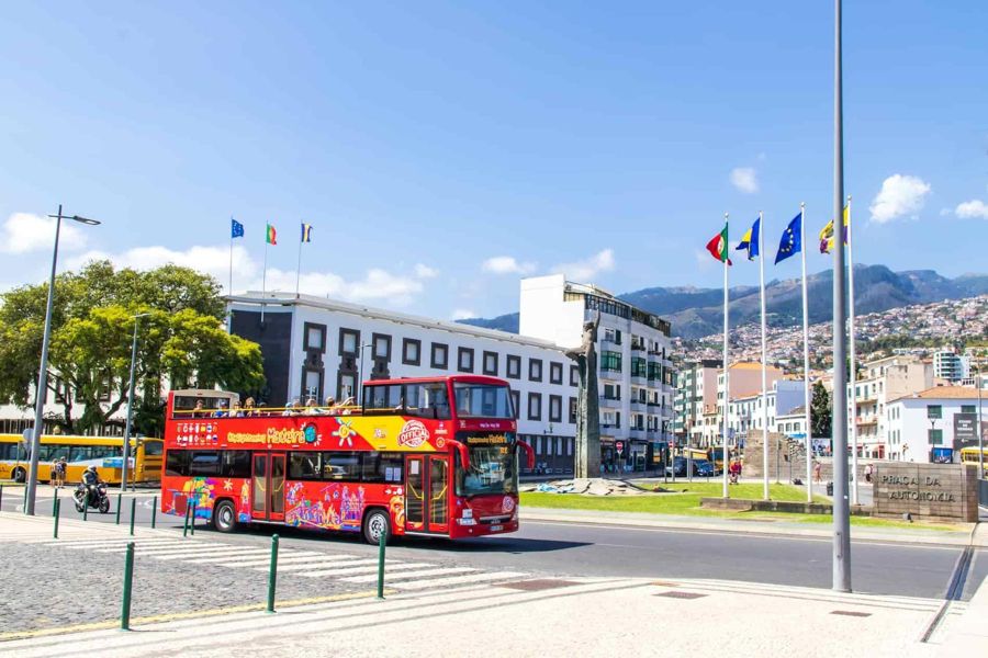 Funchal: City Sightseeing Hop-On Hop-Off Bus Tour