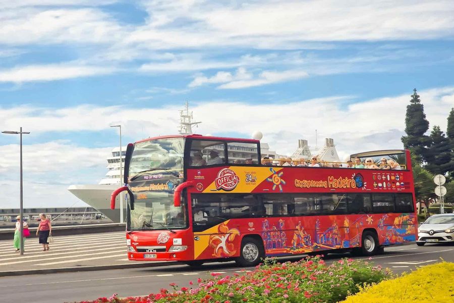 Funchal: City Sightseeing Hop-On Hop-Off Bus Tour