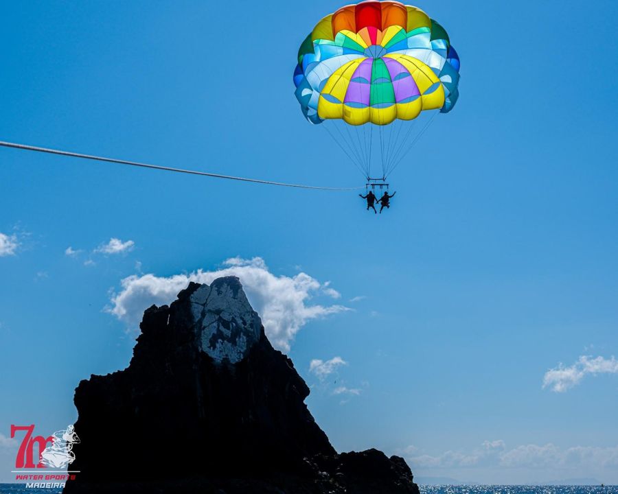 Funchal: Parasailing Tour on the Coast of Madeira Island