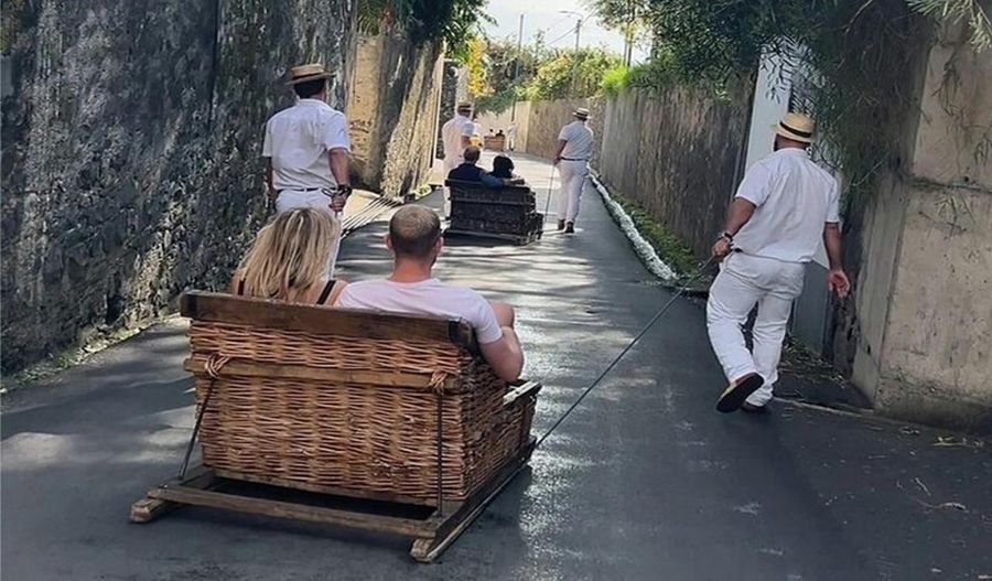 Madeira: Tuk-Tuk Ride to Monte Toboggans or Tropical Gardens