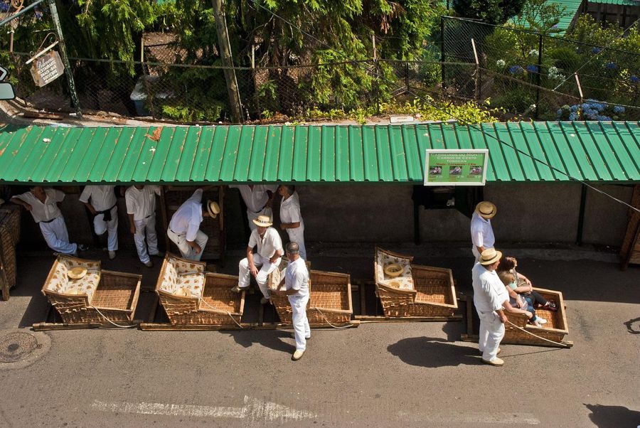 Private tour:Tuk Tuk Ride to Monte Funchal Toboggans
